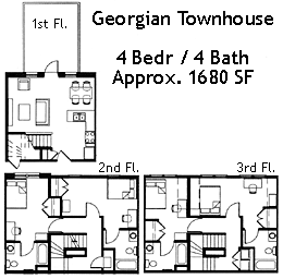 georgian floor plans